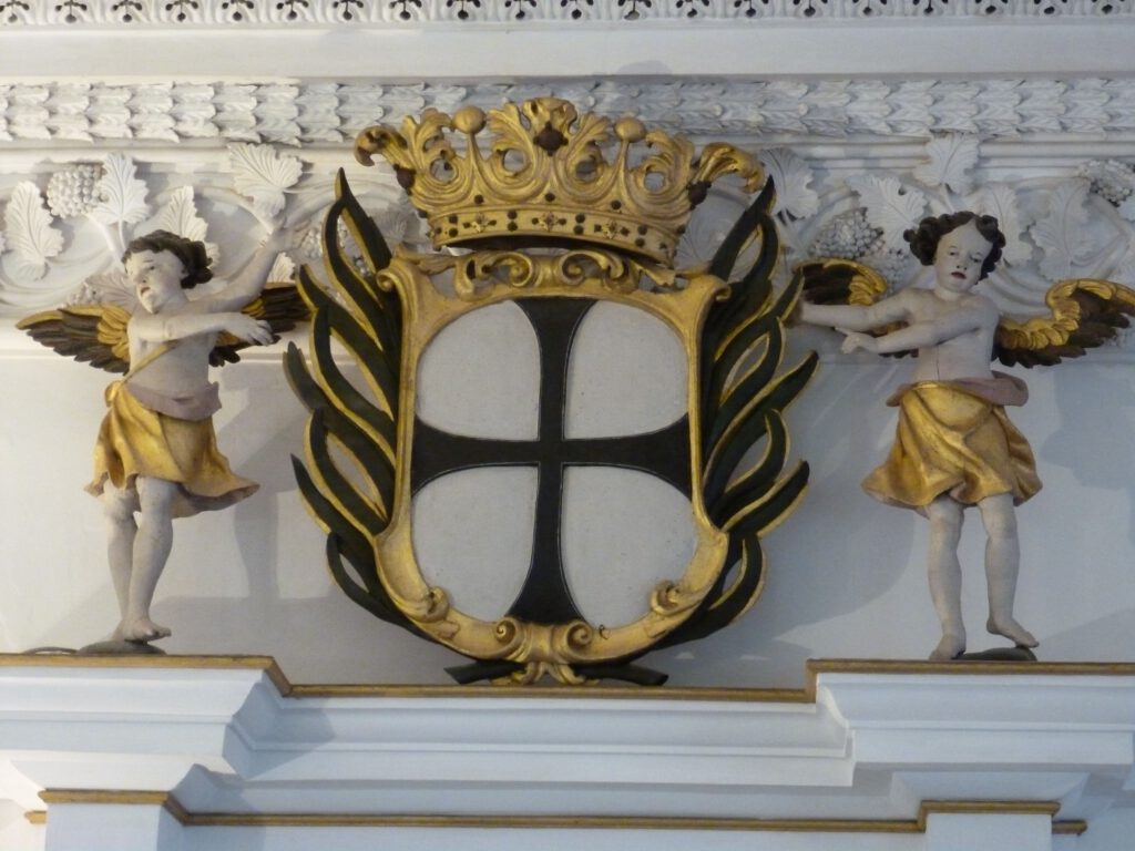 Wappen des Deutschen Orden im Rittersaal