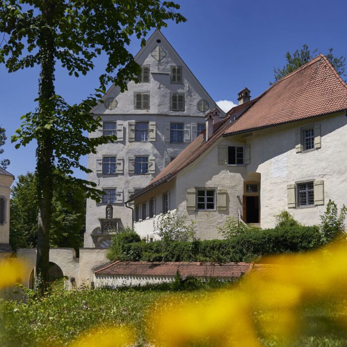 Ferienwohnungen, Blick auf das Amtshaus (rechts) | Foto Anja Koehler