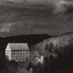 Schloss Achberg bei Gewitter